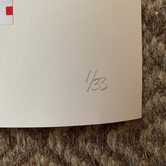 American Flag Silk Screen Poster - Picture 3 of 4